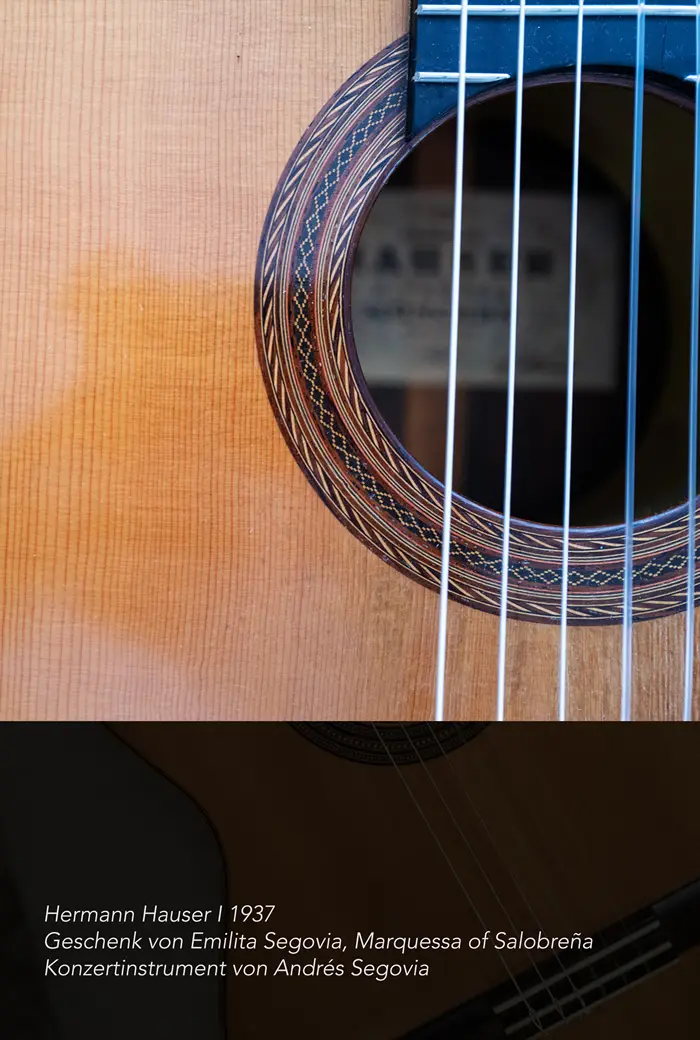 Hermann Hauser Gitarre im Metropolitan Museum of Art - New York